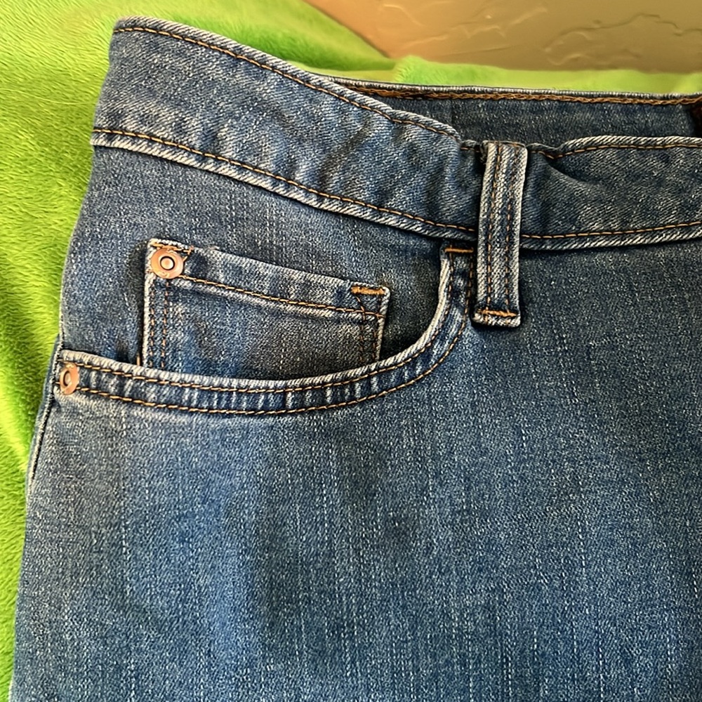 Lee Jean skirt lined like new size 12 - Picture 3 of 5